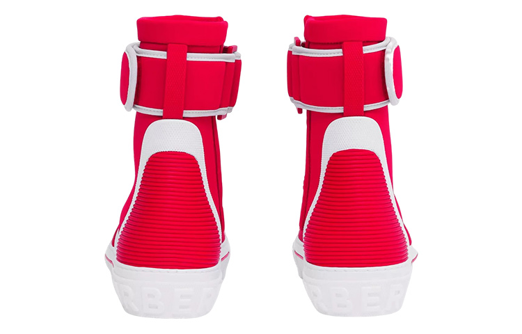 Burberry High-Top Sneaker 'Bright Red Sub' 圖 3