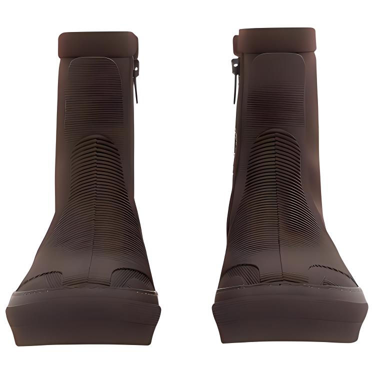 Lookbook Burberry Kasut High-Top 'Coklat Nylon' 80555921