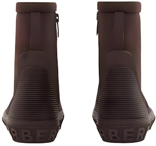 博柏利高帮运动鞋‘棕色尼龙’ 80555921 Shop 博柏利高帮运动鞋‘棕色尼龙’ 80555921