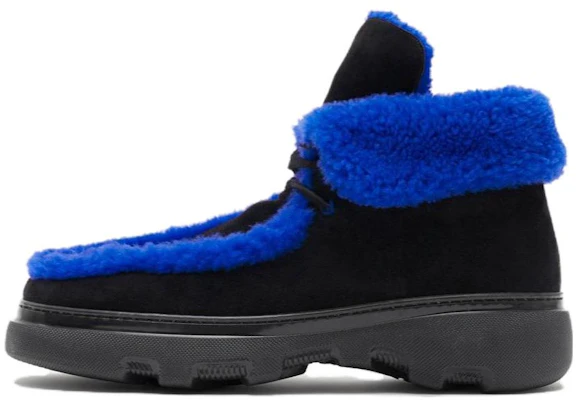 Burberry High-Top Thick Sole Sneakers 'Black Suede' 80846291 Buy Burberry High-Top Thick Sole Sneakers 'Black Suede' 80846291