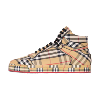 Burberry High-Top 'Vintage Check'