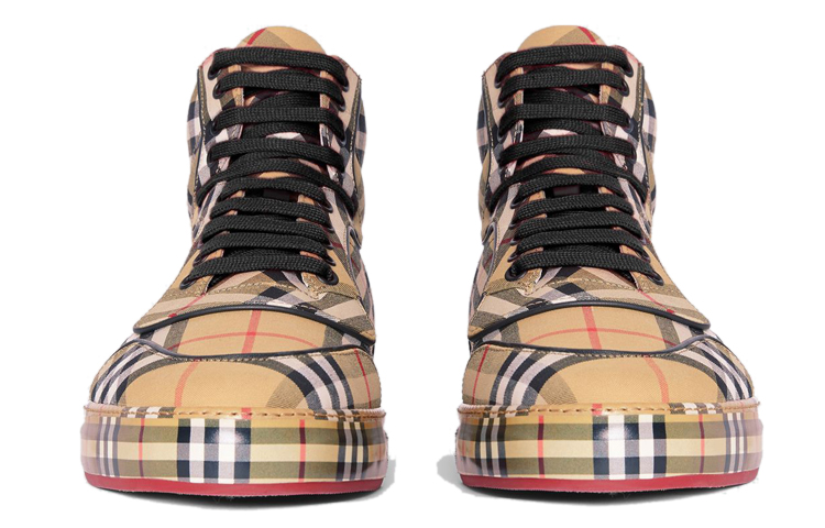 Burberry High-Top 'Vintage Check' 圖 4