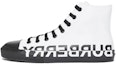 Buy Burberry High-Top Canvas Sneaker 'Cetakan Logo Hitam dan Putih' 80163021