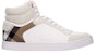 Sneaker Fesyen Tinggi Burberry 'House Check White' 4054020