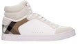 Order Sneaker Fesyen Tinggi Burberry 'House Check White' 4054020