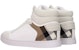 Sneaker Fesyen Tinggi Burberry 'House Check White' 4054020