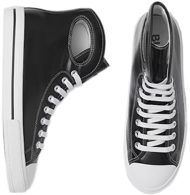 Burberry High-Top Leather 'Black Fashion' 80390651 Shop Burberry High-Top Leather 'Black Fashion' 80390651