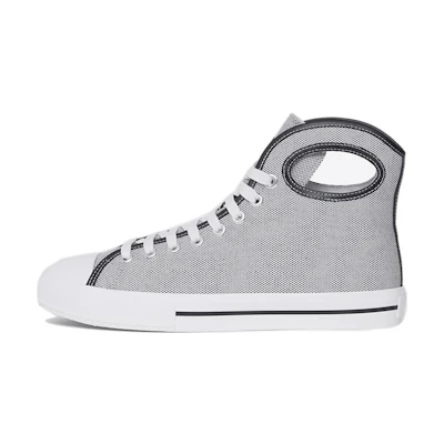 Burberry High-Top Sneaker 'Black White Check'