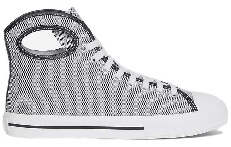 Burberry High-Top Sneaker 'Black White Check' 圖 2