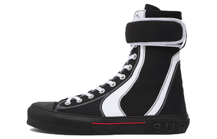 Burberry High-Top Sub Sneaker 'Cotton Nylon Black' 80523381