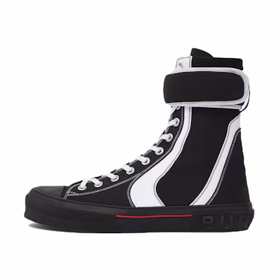 Burberry High-Top Sub Sneaker 'Cotton Nylon Black'