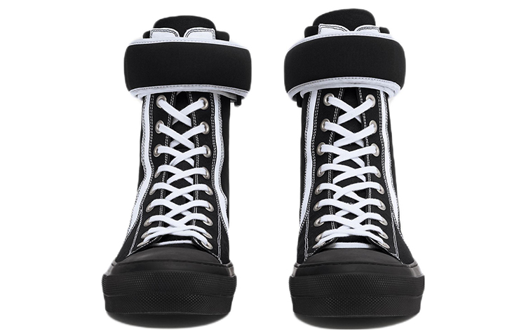 Lookbook 버버리 하이탑 서브 스니커즈 '블랙' (면 나일론) 80523381