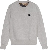 Burberry Horse Embroidery Crewneck Sweatshirt Grey Men’s 39297581 Burberry Horse Embroidery Crewneck Sweatshirt Grey Men’s 39297581