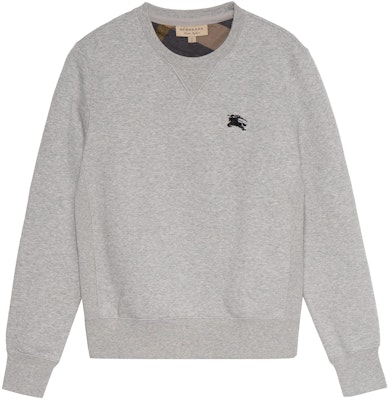 博柏利马标刺绣灰色男士圆领卫衣 39297581 Buy 博柏利马标刺绣灰色男士圆领卫衣 39297581