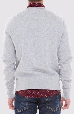 博柏利马标刺绣灰色男士圆领卫衣 39297581 Purchase 博柏利马标刺绣灰色男士圆领卫衣 39297581