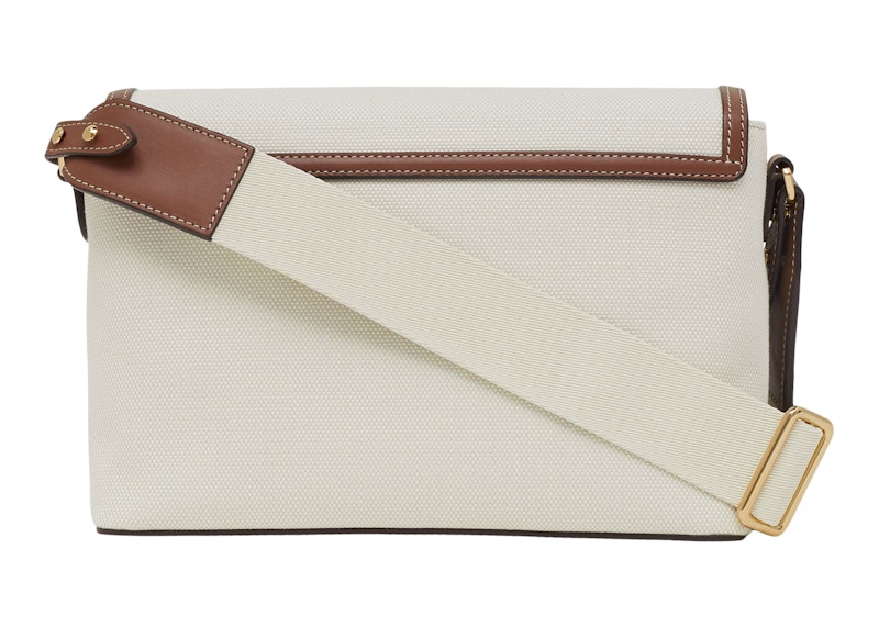 Order バーバリー ホースフェリープリント キャンバス ノート クロスボディバッグ ナチュラル/タン