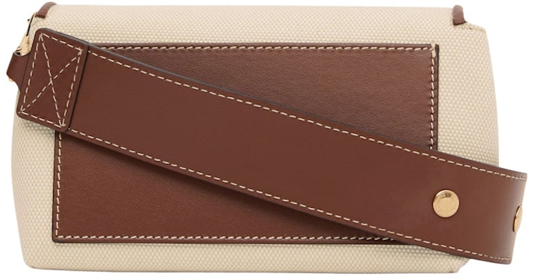 Burberry Horseferry Print Cotton Canvas Crossbody Bag Small Natural/Tan Order Burberry Horseferry Print Cotton Canvas Crossbody Bag Small Natural/Tan