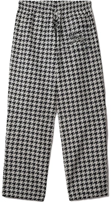 Burberry Celana Kerja Houndstooth Hitam Putih Bordir 80820331 Lookbook Burberry Celana Kerja Houndstooth Hitam Putih Bordir 80820331