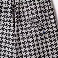 Sizing Burberry 千鳥格刺繡工作褲 黑白 80820331