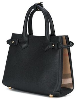 Tas Burberry House Check Banner Kecil Hitam Order Tas Burberry House Check Banner Kecil Hitam