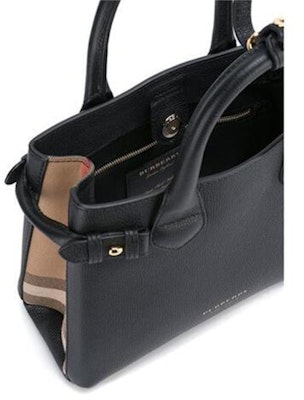 Tas Burberry House Check Banner Kecil Hitam Lookbook Tas Burberry House Check Banner Kecil Hitam