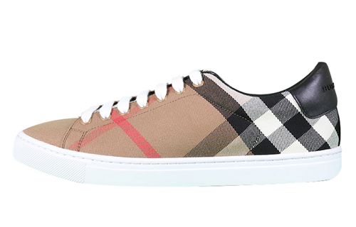 Burberry House Check Leather Sneakers 'Plaid'