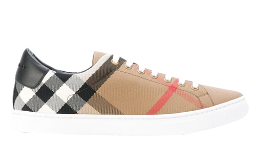Burberry House Check Leather Sneakers 'Plaid' 圖 2