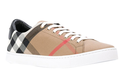 Burberry House Check Leather Sneakers 'Plaid' 圖 4