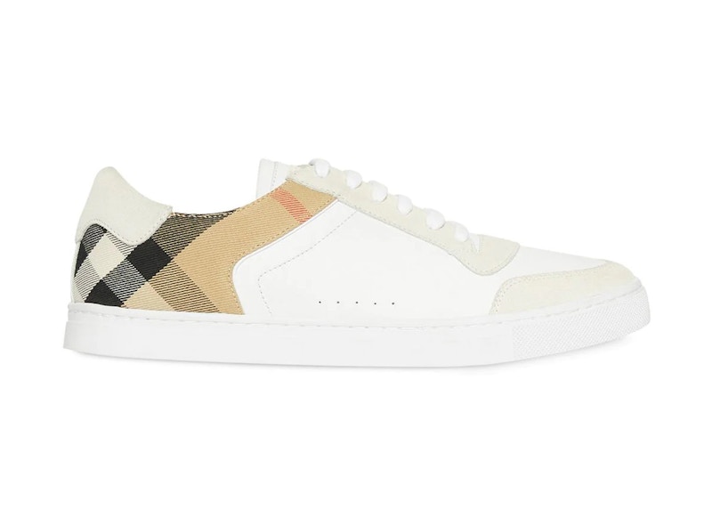 Burberry House Check Panel White Archive Beige 8024125