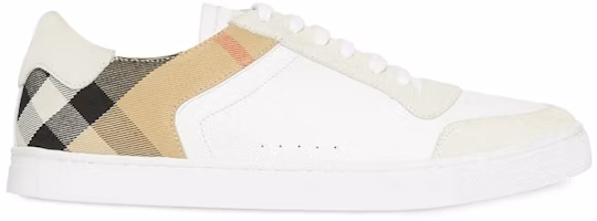 Burberry House Check Panel White Archive Beige 8024125 Burberry House Check Panel White Archive Beige 8024125
