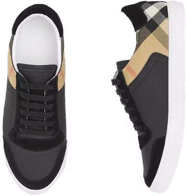 バーバリー ハウスチェック スニーカー (黒茶スエード) 80241241 Lookbook バーバリー ハウスチェック スニーカー (黒茶スエード) 80241241