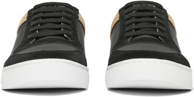 バーバリー ハウスチェック スニーカー (黒茶スエード) 80241241 Shop バーバリー ハウスチェック スニーカー (黒茶スエード) 80241241