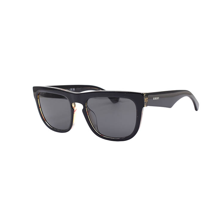 Burberry Icon Check Black Square Sunglasses for Men. B4431-U-4121-87