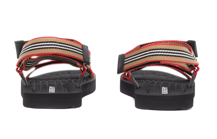 Burberry Icon Stripe Sandals 'Light Camel' 圖 5