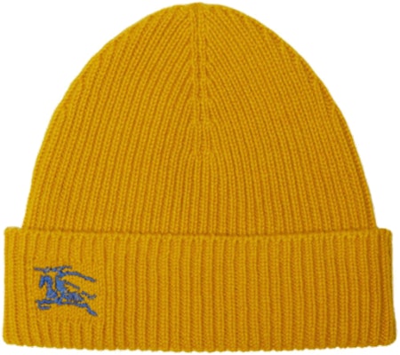 Burberry Iconic Equestrian Knight Cashmere Beanie Yellow for Men. 8078808 Order Burberry Iconic Equestrian Knight Cashmere Beanie Yellow for Men. 8078808