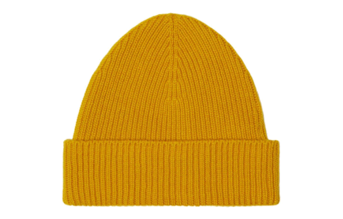 Lookbook Burberry 經典馬術騎士標誌黃色羊絨毛帽 男款 8078808