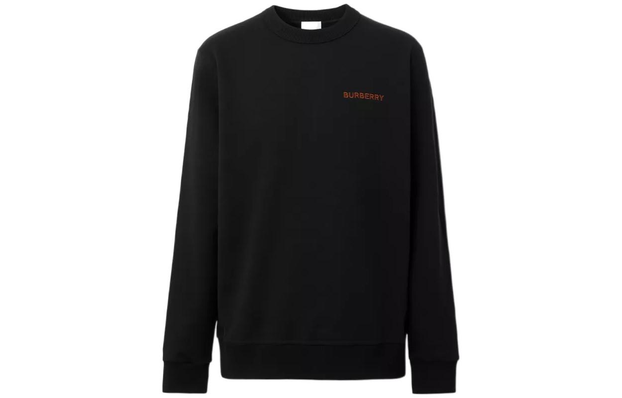 Burberry Interlocking Monogram Pullover Sweatshirt Men’s Black. 80575451