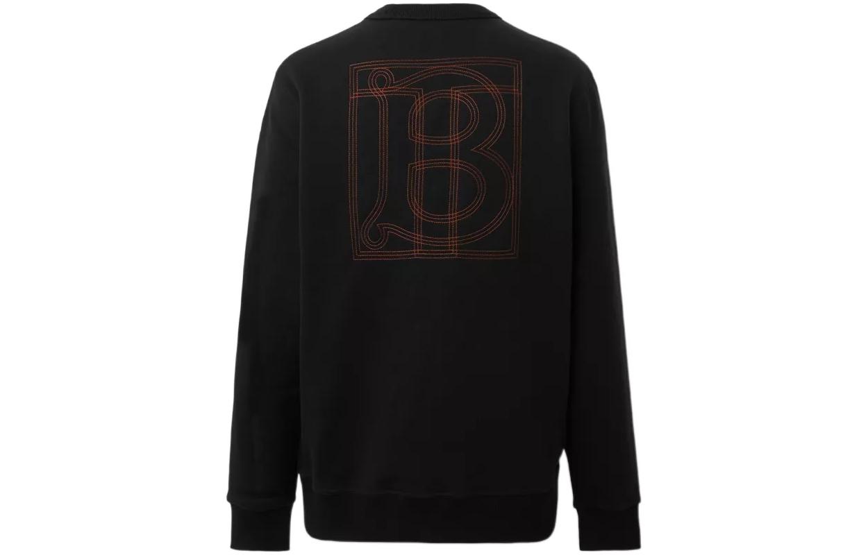 Burberry Interlocking Monogram Pullover Sweatshirt Men’s Black. 80575451 圖 3