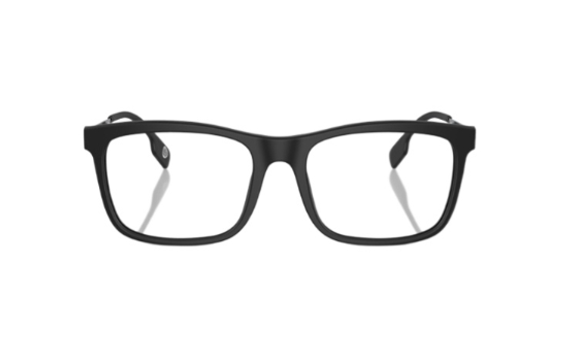 Burberry Irregular Shaped Black Optical Glasses for Men with Logo Design. BE2384 圖 3