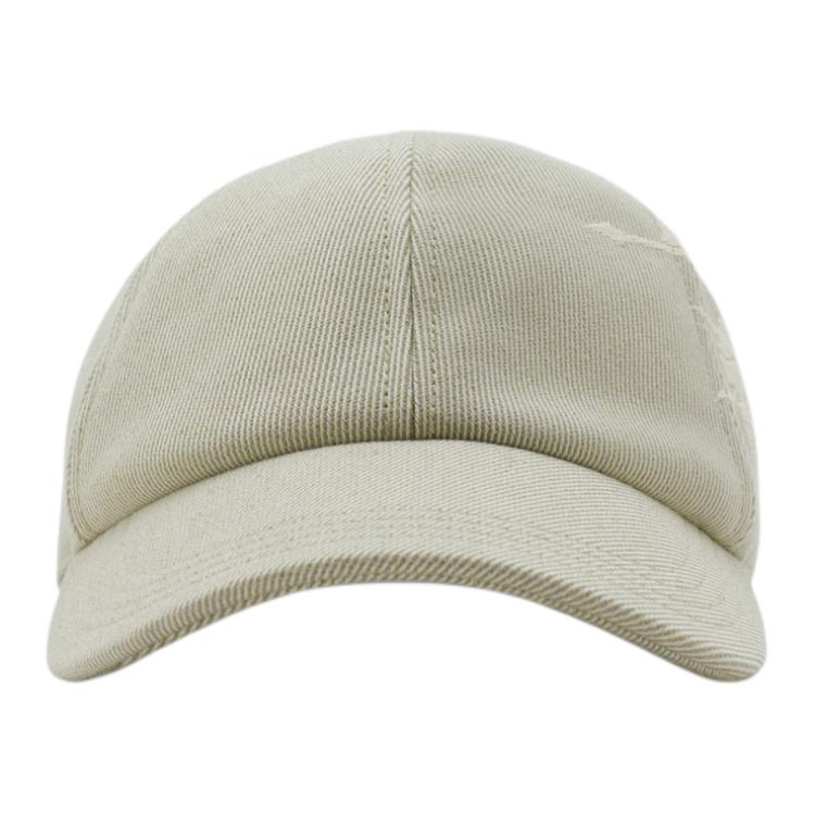 Shop Topi Baseball Burberry Jacquard Katun Unisex Desain Pasangan Abu Hijau. 80950051