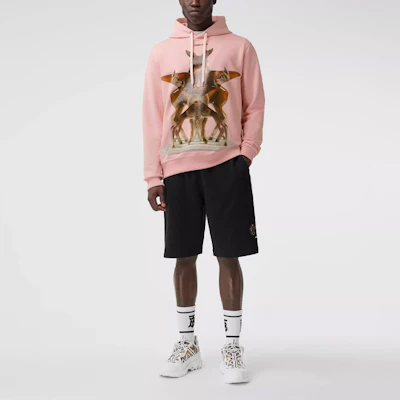 Burberry Kaleidoscope Logo Hoodie Unisex in Frost Pink 80377761 Lookbook Burberry Kaleidoscope Logo Hoodie Unisex in Frost Pink 80377761