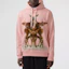 Shop Burberry Kaleidoscope Logo Hoodie Unisex in Frost Pink 80377761