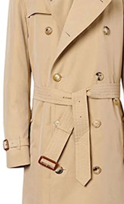 Gabardina Beige Heritage Kensington Doble Botonadura de Burberry. 80458611 Sizing Gabardina Beige Heritage Kensington Doble Botonadura de Burberry. 80458611