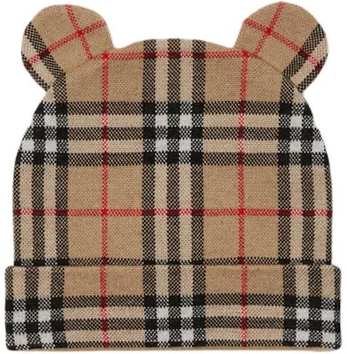 Burberry Kids Brown Check Wool Nylon Stretch Beanie Hat. 80702621 Buy Burberry Kids Brown Check Wool Nylon Stretch Beanie Hat. 80702621