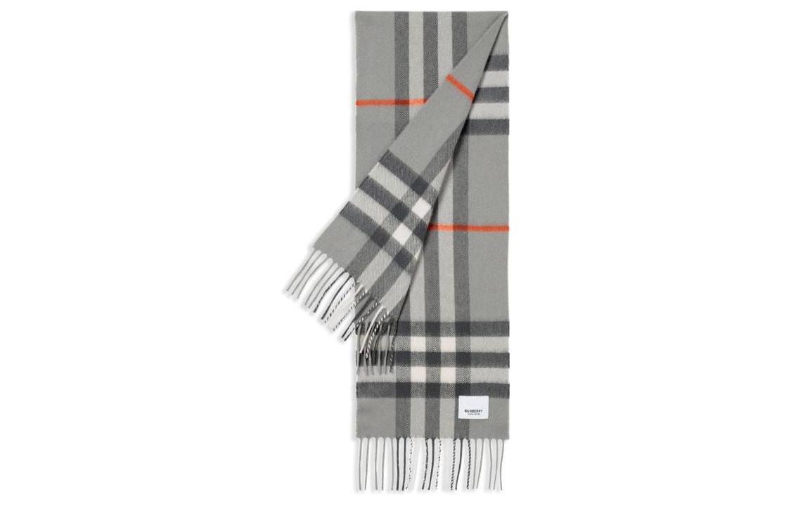 Order Bufanda Burberry Kids Gris de Cashmere y Lana con Flecos - Cálida y Elegante 8070476GREY