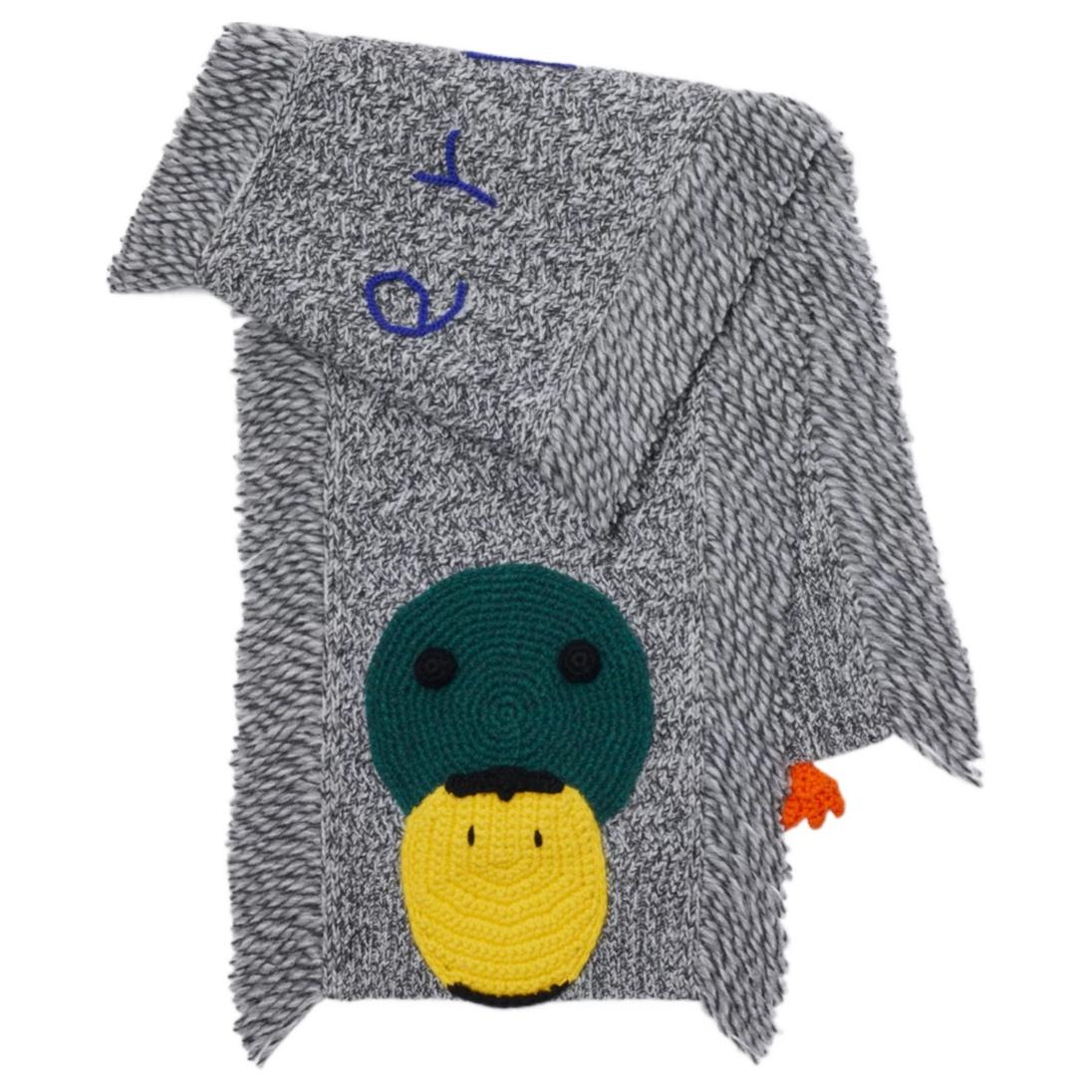 Burberry Kids Woven Wool Knit Scarf Gray 80893811 圖 2