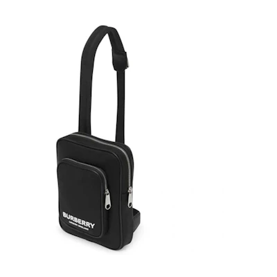 Burberry Kieran Crossbody Bag Black/White