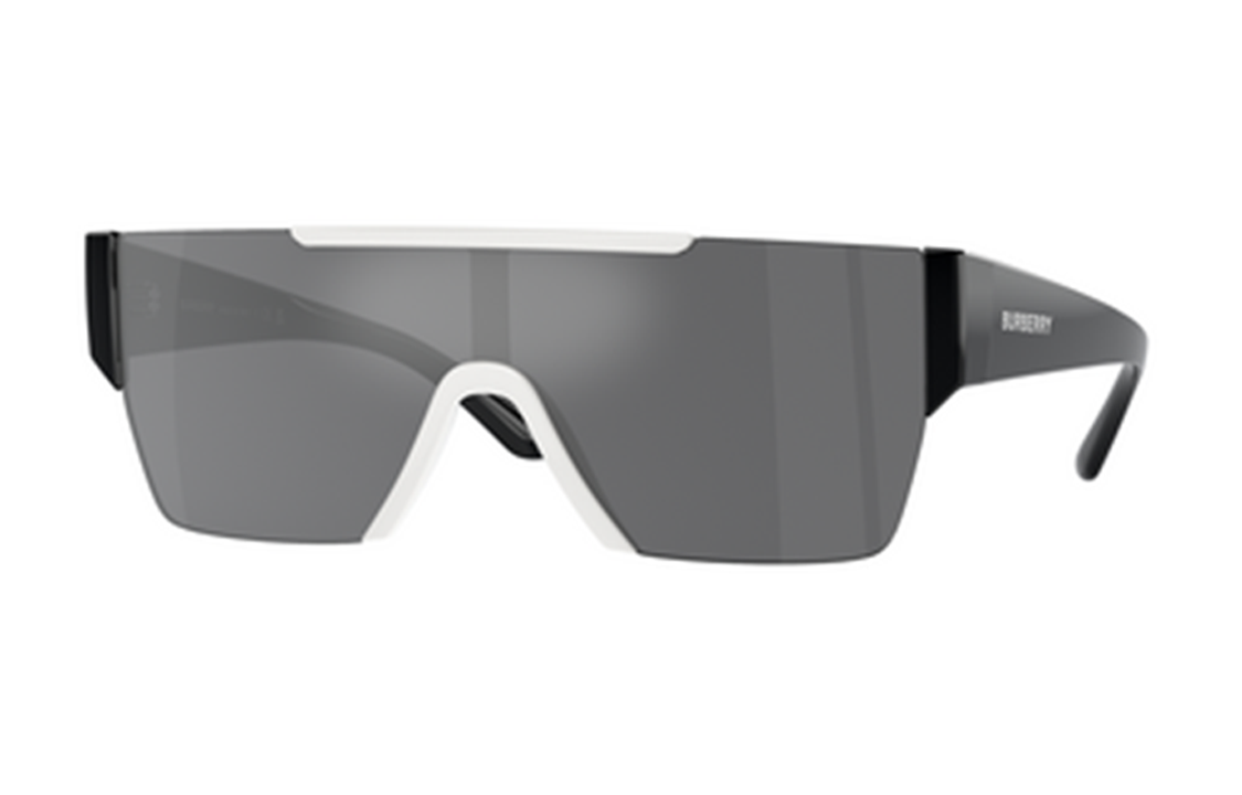 Order Burberry KINGDOM Semi-Rim Irregular Sunglasses Unisex Couple Style 0BE4291