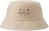 Buy Burberry Label Print Cotton Bucket Hat for Men. 80639001