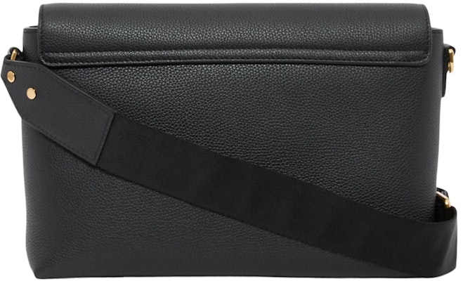 博柏利皮革與復古格紋黑色斜挎包 Order 博柏利皮革與復古格紋黑色斜挎包